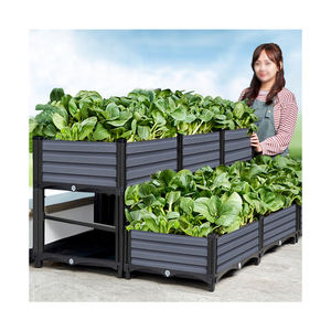 Grote Buiten Huishoudelijke Balkon Vergroening <span class=keywords><strong>Plant</strong></span> Containers Gratis Combinatie Engineering Plastic Pot <span class=keywords><strong>Trays</strong></span> Voor Huis Tuin Gebruik - Product Image 1