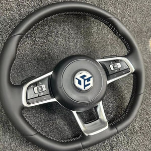 <span class=keywords><strong>Venta</strong></span> Directa de Fábrica, Volante de Cuero Completo para Volkswagen Golf 7 <span class=keywords><strong>GTI</strong></span> Golf R MK7 <span class=keywords><strong>Polo</strong></span> Jetta Passat Tiguan, Compatible con Modelos VW - Product Image 1