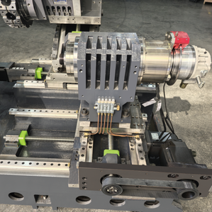 Centro de Torneado CNC de Bancada Inclinada, Torno CNC de Doble Husillo, Máquina de Torneado de Metal CNC con Ejes Y Ortogonales - Product Image 5