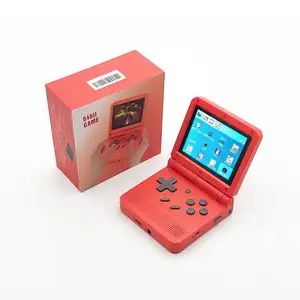 3.0 Inch IPS Retro Lật <span class=keywords><strong>Mini</strong></span> Cầm Tay Trò Chơi Máy Nghe Nhạc 64Bit Đa Ngôn Ngữ Video Trò Chơi Giao Diện Điều Khiển - Product Image 1