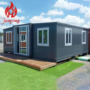 Maisons préfabriquées extensibles Chammp 20 pieds 40 pieds Villa préfabriquée habitable <span class=keywords><strong>Maison</strong></span> conteneur pliable extensible en <span class=keywords><strong>vente</strong></span> Bureau de projet - Product Image 2