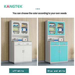 KANGTEK Meubles d'hôpital en gros, grand espace de rangement, armoire à médicaments pour salle médicale avec miroir - Product Image 4