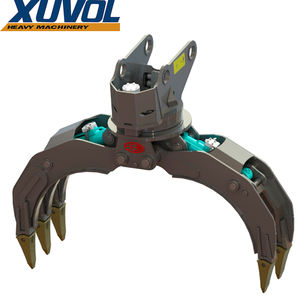 หัวคีบไฮดรอลิก WYJ150S หัวคีบหิน OEM สำหรับรถขุด 10 ถึง 20 ตัน พร้อมหัวคีบแบบกระบอกสูบคู่ - Product Image 4