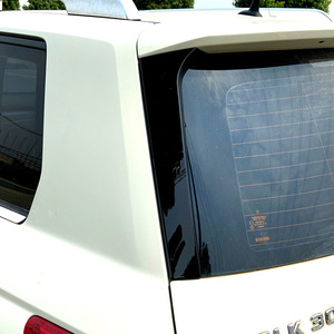 Aileron de pare-chocs arrière Mercedes-Benz en fibre de verre noir piano pour modèles GLK-Class X204 2009-15 - Product Image 2