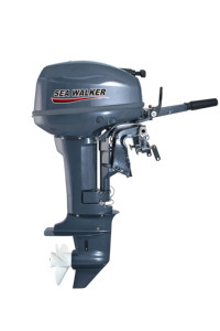 Motor Marino de Gasolina SEAWALKER de Alta Potencia, 15 HP, 4 Tiempos, Venta de Fábrica para Pescadores y Navegantes, F15MHL, Alto Rendimiento - Product Image 4