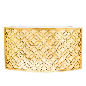 Luxury Gold Hotel Wedding Party Modular <span class=keywords><strong>Outside</strong></span> Cocktail Counter Bar Round per eventi - Product Image 1
