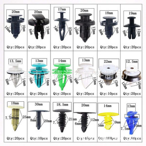 Auto Fastener <b>Clips</b> 500Pcs Universal Car Body Panel Interior <b>Trim</b> Retainer Kit For Repair Replacement - Product Image 3