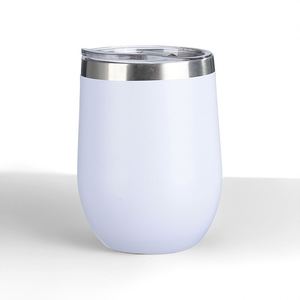 Custom Logo Wine Mugs Cup Stainless Steel Insulated Bottles Sublimation Tumbler With Lid for Laser - Product Image 4