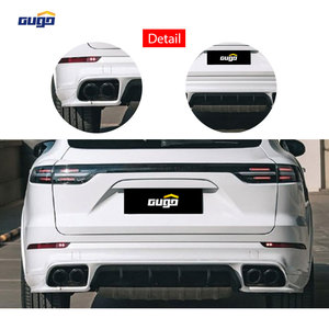 Kit carrosserie GUGO Cayenne pour Porsche Cayenne 2011-2014, mise à niveau du kit carrosserie vers le hayon et le kit de feux arrière intégrés Cayenne 2023 - Product Image 4