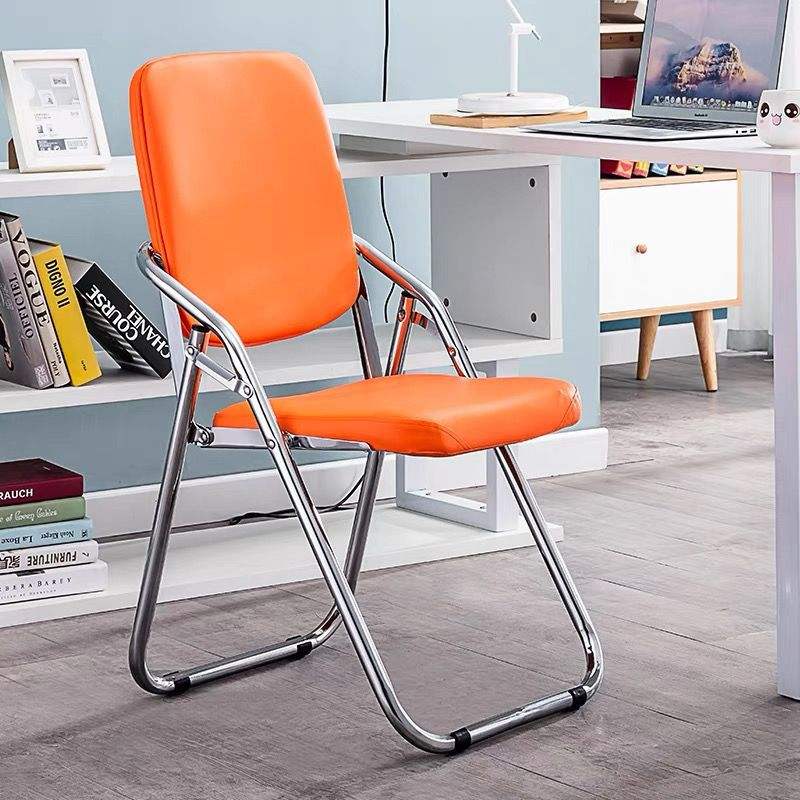 Siège épaissi orange avec galvanoplastie