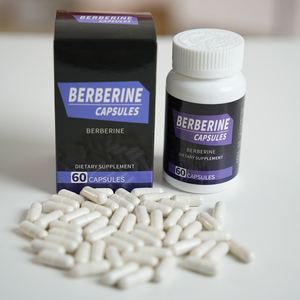 Cápsulas Berberina Personalizadas Suplementos Vegan Imune Gut Saúde Metabolismo Sangue para Adultos - Product Image 2