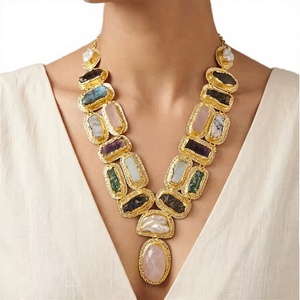 New Arrival Brass Light Yellow Plated Indian Wedding Engagement <b>Bridal</b> <b>Jewelry</b> <b>Set</b> Daily Wear Party Trendy Women's Gift - Product Image 2