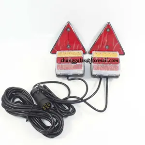 LED Stops Five Functions for Trailers and Wheelers With Magnet and Cable