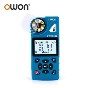 OWON OWM5500 เครื่องวัดความเร็วลมดิจิตอล 7-in-1 หน่วยความจำข้อมูล 8000 รายการ 7 โหมดการวัด อุณหภูมิ ความชื้น ควบคุมระยะไกลผ่านแอพ รับประกัน 1 ปี - Product Image 1