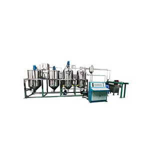 Decolorization Bleaching Deodorization And Dewaxing Small Oil Refining Line/Refined Machine Of Palm Oil