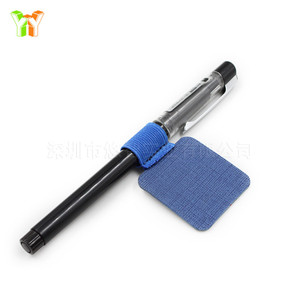Korean stationery creative leather pen <b>clips</b>, self-adhesive pen holders, loose-leaf notebooks, elastic pen <b>clips</b> - Product Image 5