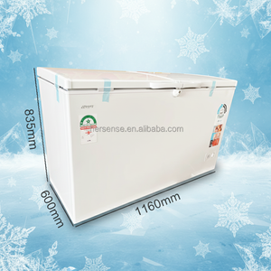 Congélateur coffre <span class=keywords><strong>double</strong></span> porte 200-300 litres, <span class=keywords><strong>double</strong></span> température, dégivrage manuel, grande capacité pour maison, garage et stockage commercial - Product Image 2