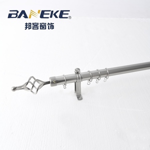 <span class=keywords><strong>Tringle</strong></span> à <span class=keywords><strong>rideau</strong></span> télescopique réglable en métal <span class=keywords><strong>3</strong></span> M facile à installer SingPole à quatre fils durable et résistant - Product Image 6