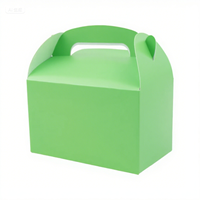 Boîtes en carton recyclé imprimées sur mesure dossiers en carton vernis UV pour divers aliments-Hamburgers Gâteaux Collations Bonbons Cadeaux