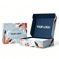 Échantillon Gratuit - Boîte Postale en Carton Ondulé E Flute Pliée sur Mesure, Impression Personnalisée du Logo de la Marque, Emballage en Carton pour Envoi Postal