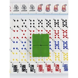 Tarjetas Educativas de Mahjong de Cartón Hechas a Mano en Singapur y Malasia con Acabado Brillante para Uso Doméstico - Product Image 3