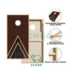 Juego de tableros Cornhole Regulación Juego de agujeros de maíz de madera maciza con bolsa de frijoles y tablero Cornhole Perfecto para juegos al aire libre - Product Image 2