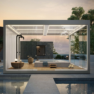 Tipo-200 Fácil instalación Cancopy exterior Sunroom Pergola Gazebo motorizado parasol patio y dosel patio jardín toldos - Product Image 1