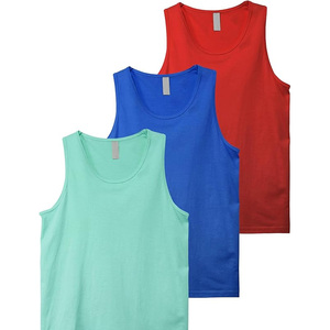 Wholesale Mens Sportswear Sleeveless Fitness Tank Top Custom <b>Logo</b> Fitness Wear Workout Men Gym Tank Top - Product Image 3
