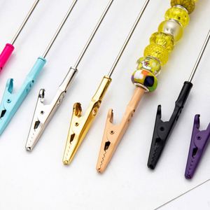Clip Metálico Creativo para Manualidades, con Diseño de Cocodrilo, Duradero, con Impresión en Serigrafía, Porta Notas, Porta Tarjetas de Visita, Organizador de Escritorio - Product Image 3