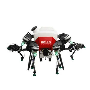 Semprotan Drone pelindung tanaman pertanian, penyemprot 8 mulut pipa, semprotan Uav A30, semprotan helikopter Agro dan penyebaran Drone