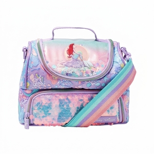 Sac à déjeuner isotherme double couche imperméable en polyester sans fermeture pour écoliers, tendance nationale australienne - Product Image 5