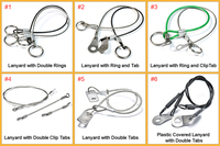 Customizable Galvanized Press Buckle Fastener for Flexible Stainless Steel Cable Type Wire Rope Sling
