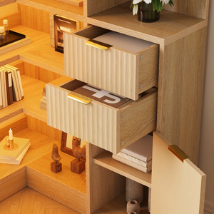 Estantería de Madera Moderna de Marca Privada Personalizada para Oficina en Casa y Comedor, 6 Niveles, Ahorro de Espacio, Almacenamiento Ecológico, Gran Descuento - Product Image 3