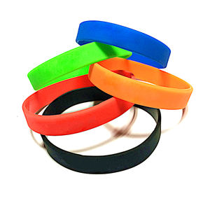 Pulsera de Silicona Personalizada, Pulsera de Silicona de Goma para Adultos y Jóvenes, Pulsera de Silicona Arcoíris - Product Image 5