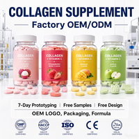 Comprimés de Super Collagène OEM de Fabrication GMP avec Biotine et Vitamines pour une Peau Éclatante, des Cheveux Lumineux et un Teint Unifié