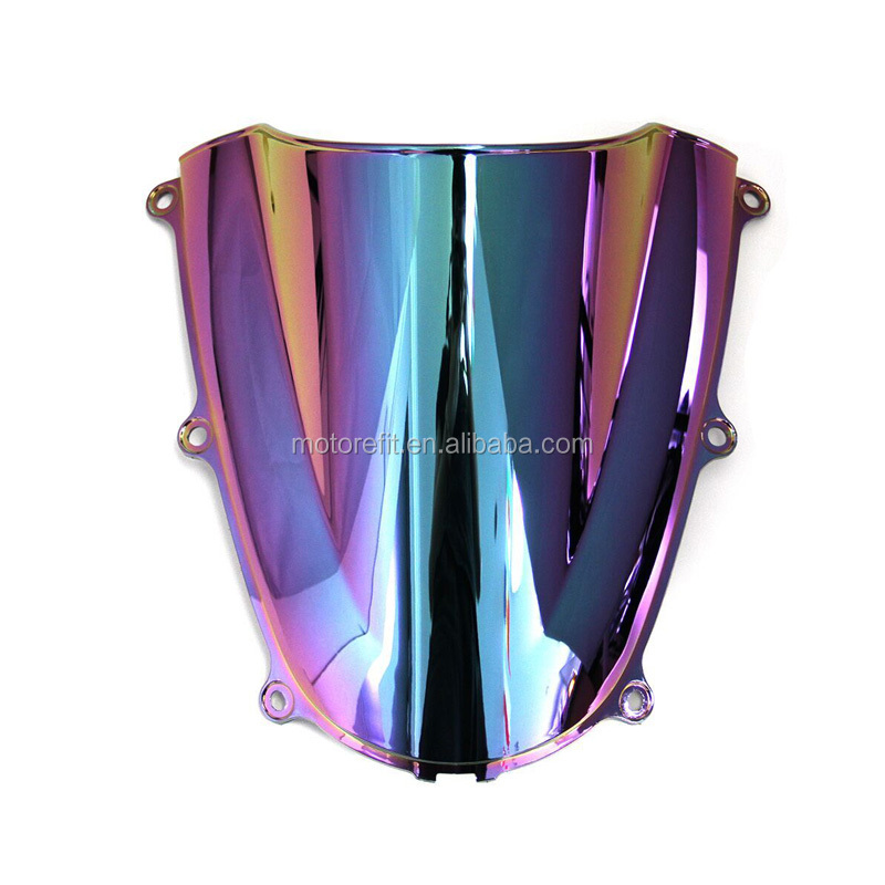 thumbnail image 2 of CBR600 F4i Motorcycle Windscreen - Black Double Bubble Windshield For 2001-2008 Models | Wind Protection 2 of 11