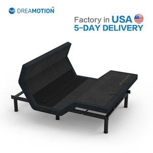 Dreamotion rangka tempat tidur logam, rangka tempat tidur dapat disesuaikan dengan kontrol nirkabel pintar dengan pijat - Product Image 4