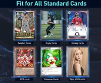 Protège-cartes magnétiques 3x4 en PVC pour cartes à collectionner, 35pt, pour cartes de jeu GMT