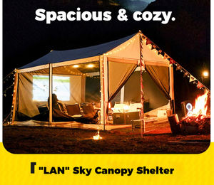 Telo da <span class=keywords><strong>Campeggio</strong></span> HOUMU Max Shade a Montaggio Rapido, con Rivestimento Oscurante, <span class=keywords><strong>per</strong></span> Picnic all'Aperto, Sopravvivenza in Giardino, Multiuso, Protezione Solare - Product Image 2