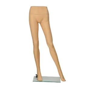 批发塑料人腿人体模型柔性假人