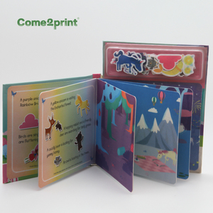 Eco-friendly Custom Round Color children's Board Book Printing On Demand Animal boards fumetti Children Board Book for Kids - Product Image 1
