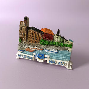 Europa Finlandia <span class=keywords><strong>Suecia</strong></span> Islandia refrigerador pegatina ciudad recuerdos turísticos fabricantes al por mayor tridimensional creativo - Product Image 4