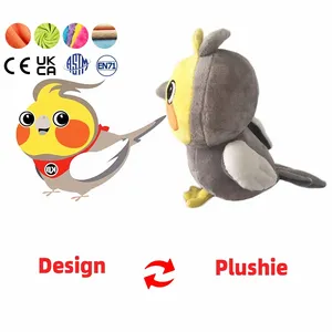 CE CPC Plush Toy Manufacturer Custom Made Stuffed Soft Fluffy Animal Plush Toys Mascot