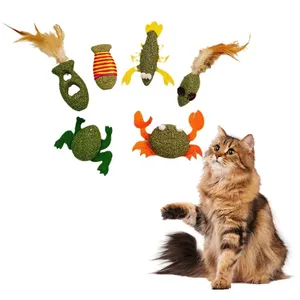 Juguete de dientes molares Para Mascotas Mint Safety Healthy Toynip <span class=keywords><strong>Cat</strong></span> <span class=keywords><strong>Catnip</strong></span> Ball Toys - Product Image 1