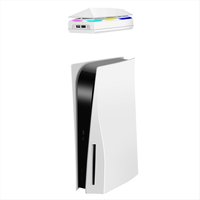 Ventilateurs de refroidissement pour consoles de jeu PS5, anti-poussière et étanches, avec éclairage RGB.