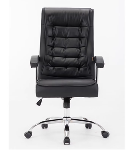 Chaise de bureau ergonomique pivotante avec accoudoirs, chaise de patron inclinable réglable confortable et moderne en gros - Product Image 3