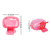 Funda para Cepillo de Dientes Personalizada con Impresión Serigráfica Ranguo, Logotipo Personalizado, Plástico Transparente con Clip, Color Personalizado, Venta al Por Mayor para Viajes