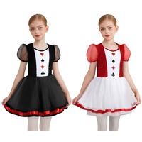 Jupes de danse pour filles de 6 à 16 ans, robes de costume de reine des cœurs pour la danse de salon, vêtements de danse en gros, tenues de scène, cosplay, fêtes
