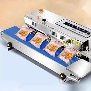 FR770 Elétrica Multifuncional Film Selagem Máquina Fácil Operar Selagem Contínua Automática para Mooncake Pastry Tea Foil Novo - Product Image 1