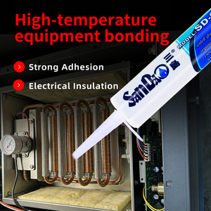 Electronic Silicone Sealant RTV <b>Adhesive</b> Waterproof Shockproof Silicone Glue For High Temperature Applications - Product Image 5